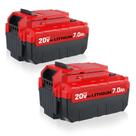 Bateria VANTTECH 7,0 Ah 20V MAX Kit com 2 para Porter Cable