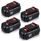 Bateria VANTTECH PC18B 18V 4,8Ah Ni-Mh, pacote com 4 unidades
