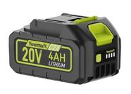 Bateria YOWMOFT 20V 4.0Ah de Íon de Lítio Bateria YOWMOFT 20V 4.0Ah de Íon de Lítio