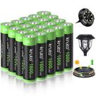 Baterias AA recarregáveis Kruta 1600mAh (pacote com 20)