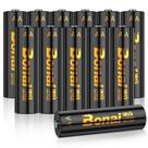 Baterias de lítio BONAI AA 3500mAh 1,5 V, pacote com 12 unidades, não recarregáveis