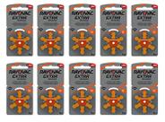 Baterias para aparelhos auditivos Rayovac Extra Size 13 60 unidades