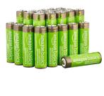 Baterias recarregáveis AmazonBasics AA 2.400mAh x24 com carregador
