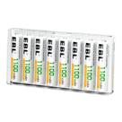 Baterias recarregáveis EBL AAA 1100mAh Ni-MH, pacote com 8