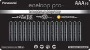 Baterias Recarregáveis Eneloop Panasonic BK-4HCCA16FA pro AAA