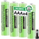 Baterias Recarregáveis OSIM BK-40AAABU Ni-MH AAA 400mAh x4