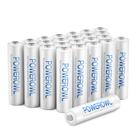 Baterias recarregáveis POWEROWL AAA 1000mAh 1,2 V (pacote com 24)