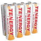 Baterias recarregáveis Tenergy AA Premium NiCd 1100mAh 1,2 V, pacote com 8