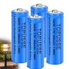 Baterias TOPUSSE 14430 3,2 V 500 mAh LiFePO4, 4 unidades