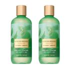 Bath & Body Works Sabonete Líquido e Espuma de Banho Eucalipto e Hortelã, Limpador Aromaterapia com Vitamina E e Aloe, Suave e Não Ressecante para Uso Diário, 300 ml - Kit com 2