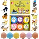 Bath Bombs Relaxcation com 16 cachorros e brinquedos para crianças