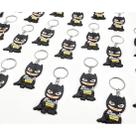 Batman Chaveiro 10un Lembrancinha Tema Aniversário Super Herói Marvel Menino Promo