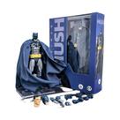 Batman Hush Versão Azul Mafex 105 Versão Preta DC Batman Anime Action Figure Modelo Estátua