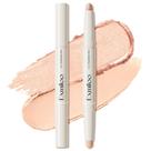 Batom em Creme para Sombra exmiloo, Duo Nude Bege & Brilho Champanhe