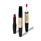 Batom Eudora Duo Vermelho Único Glam Micro Plump 1,8g Lançamento maquiador