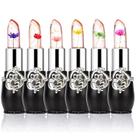 Batom Firstfly Crystal Flower Jelly - Kit com 6 Unidades (Preto)