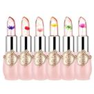 Batom Firstfly Crystal Flower Jelly, pacote de longa duração com 6