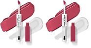 Batom molhado e selvagem Megalast Lock 'N' Shine La Pink x2