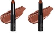 Batom wet n wild Perfect Pout Lip Color Fall Red (pacote com 2)