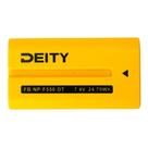 Battery Deity NP-F550 7.4V 3350mAh Proteção contra sobrecarga