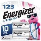 Battery Energizer 123 Lithium 3V Photo, pacote com 2