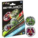 Battling Top Set BEYBLADE X Chain Incendio 5-60HT e Arrow Wizard 4-60N para meninos e meninas de 8 anos