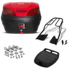 Baú 30 Litros Pro Tork Smartbox 3 + Bagageiro Titan 160 2016 Ex