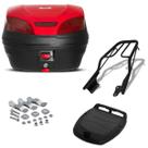 Bau 30 Litros Pro Tork Smartbox 3 + Bagageiro Twister Cb 250 Vermelho