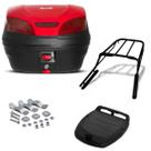 Bau 30 Litros Pro Tork Smartbox 3 + Bagageiro Xr 250 Tornado Vermelho