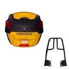 Baú 41 litros Amarelo com Bagageiro para Fazer 150 2014 em diante