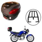 Baú 41 litros Awa Proos com Bagageiro para YBR 125 2000-2008 Baú 41 litros Awa Proos com Bagageiro para YBR 125 2000-2008