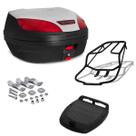 Baú 52 Litros Para Moto Com Bagageiro Honda Fan Titan 150 2009 2010 2011 2012 2013 Pro Tork