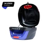 Baú Bagageiro 34 Litros para Scooter Motos Elétricas MOTO CHEFE