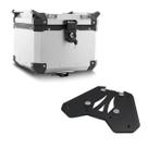Baú+base de fixação top case 35 litros super adventure bmw f 850 gs 2019/20 Baú+base de fixação top case 35 litros super adventure bmw f 850 gs 2019/20