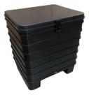 Bau Bauleto 134 Litros Motoboy 6 Extensores Mn3