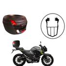 Baú Bauleto 34 Litros Awa Pross + Bagageiro Fz25 18 - 23