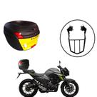 Baú Bauleto 34 Litros Awa Pross + Bagageiro Fz25 18 - 23