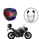 Baú Bauleto 41 Litros Awa Pross + Bagageiro Fz25 18 - 23
