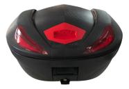 Bau Bauleto 47 Litros Moto Com Suporte Universal Gow Preto Bau Bauleto 47 Litros Moto Com Suporte Universal Gow Preto