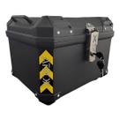 Baú Bauleto Atrox Modelo Simple 38 Litros Preto Com Forração Baú Bauleto Atrox Modelo Simple 38 Litros Preto Com Forração