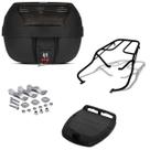 Baú Bauleto De Moto 28 Litros Pro Tork Com Bagageiro Honda Biz 100 1998 Até 2005 Baú Bauleto De Moto 28 Litros Pro Tork Com Bagageiro Honda Biz 100 1998 Até 2005