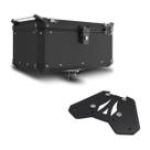 Baú Bauleto de Moto Alumínio 56l Super Adventure + Base F 850 Gs Premium 2019 até 2020