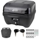 Baú Bauleto Givi 33 Litros T33 Traffic Monolock T33nt Preto