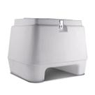 Baú Bauleto Moto Traseiro 80 Litros Plástico Injetado BP-06PT - Pro Tork