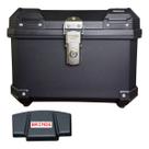 Baú Bauleto Moto Universal Traseiro 43L K-Marc Encosto Preto