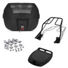 Baú Bauleto Para Moto 28 Litros Pro Tork Com Bagageiro Fazer 250 2009 Até 2014 Baú Bauleto Para Moto 28 Litros Pro Tork Com Bagageiro Fazer 250 2009 Até 2014