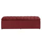 Báu calçadeira sapateira Dubai 1.28 Tamanho Viúva-Suede vermelho