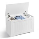 Baú de armazenamento VASAGLE Cloud White ULHS11WT 75x38x48cm Baú de armazenamento VASAGLE Cloud White ULHS11WT 75x38x48cm