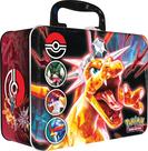 Baú de colecionador: Pokémon TCG, outono de 2023, com 3 cartões promocionais metalizados