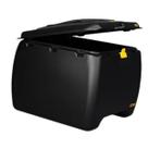 Baú de Moto 140 Litros Icbras com Tampa Reforçada para Motoboy e Entregas Delivery Grande Capacidade